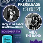 Double+Album+Prerelease+Concert%3A+Jacqueline+Tabor+%26+Marina+Albero+%EF%BD%9C+Vela+The+Band